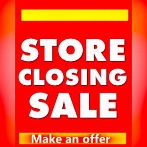 CLOSING MY STORE…MAKE AN OFFER!! MMAKE A BUNDLE! ALL ITEMS MUST GO BY FRIDAY!